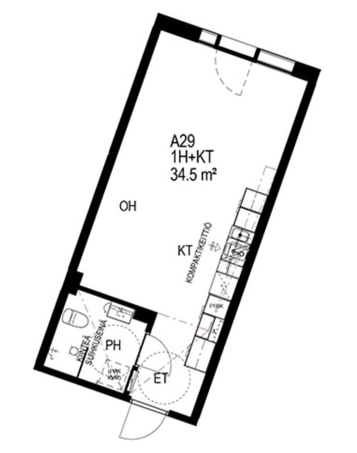 City Home Finland Arena Suite - Perfect Location With City View Tampere Eksteriør billede