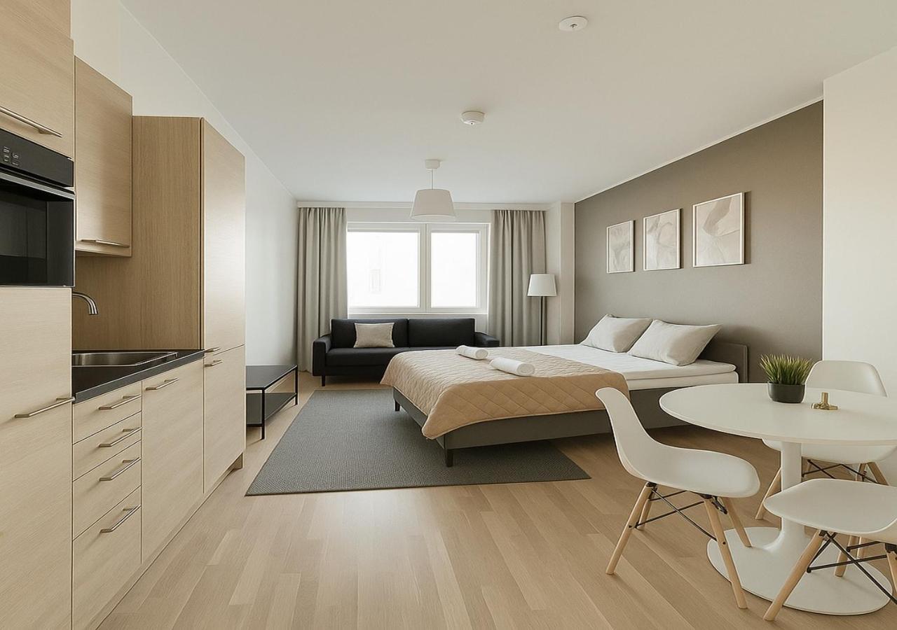 City Home Finland Arena Suite - Perfect Location With City View Tampere Eksteriør billede